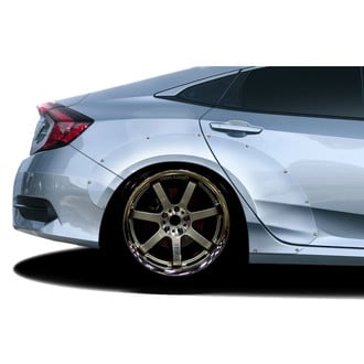 Duraflex® - RBT Style Fiberglass Wide Body Fender Flares (Unpainted)