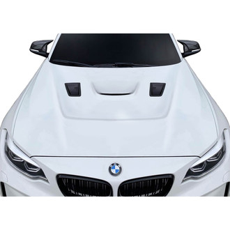 Duraflex® - Power Dynamics Style Fiberglass Hood (Unpainted)
