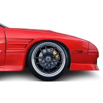 Duraflex® - D1 Sport Style Fiberglass Front Fenders (Unpainted)