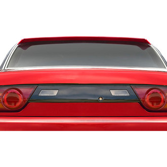 Duraflex® - D1 Sport Style Fiberglass Rear Roof Wing Spoiler (Unpainted)