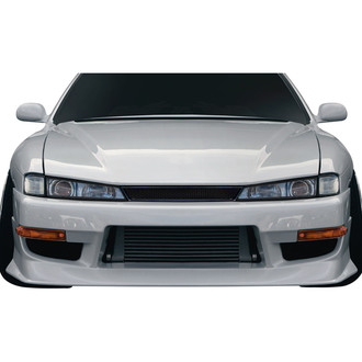Duraflex® - D1 Sport V3 Style Fiberglass Front Bumper Cover (Unpainted)