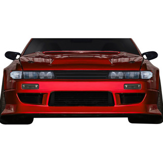 Duraflex® - D1 Sport V3 Style Fiberglass Front Bumper Cover (Unpainted)