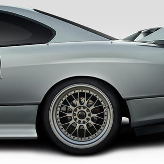 Duraflex® - GPR Style Fiberglass Rear Fender Flares (Unpainted)