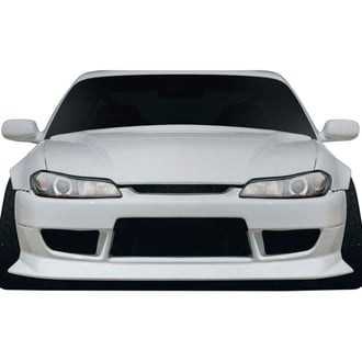 Duraflex® - D1 Sport V3 Style Fiberglass Front Bumper Cover (Unpainted)