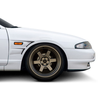 Duraflex® - D1 Sport Style Fiberglass Front Fenders (Unpainted)