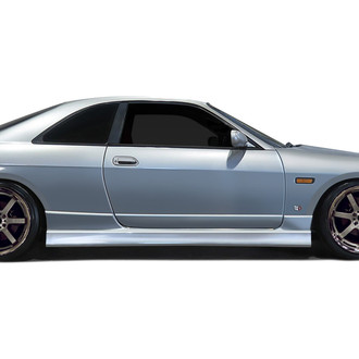 Duraflex® - D Spec Style Fiberglass Side Skirt Rocker Panels (Unpainted)