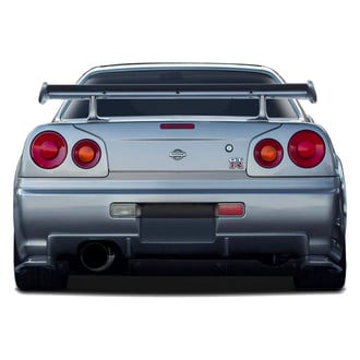 Duraflex® - Estra Style Fiberglass Rear Bumper Cover (Unpainted)