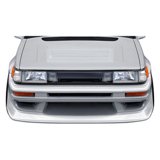 Duraflex® - Runner Style Fiberglass Front Bumper Cover (Unpainted)
