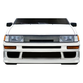 Duraflex® - V Speed Style Fiberglass Front Bumper Cover (Unpainted)