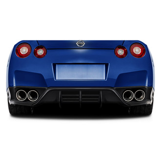 Duraflex® - Malve Style Fiberglass Rear Diffuser (Unpainted)