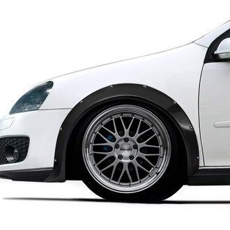 Duraflex® - Euroline Style Fiberglass Front Fender Flares (Unpainted)