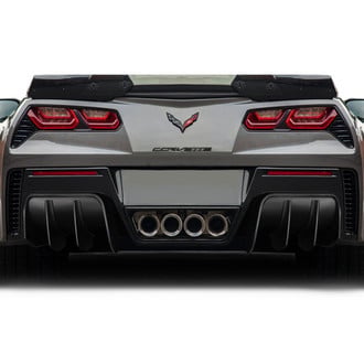 Duraflex® - GTR Style Fiberglass Rear Diffuser (Unpainted)