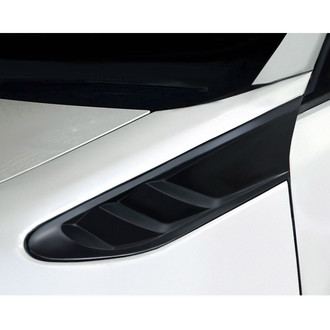 Duraflex® - Monda Style Fiberglass Front Fender Inserts (Unpainted)