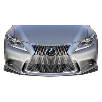 Duraflex® - Hyper Style Fiberglass Front Bumper Lip Spoiler Air Dam (Unpainted)