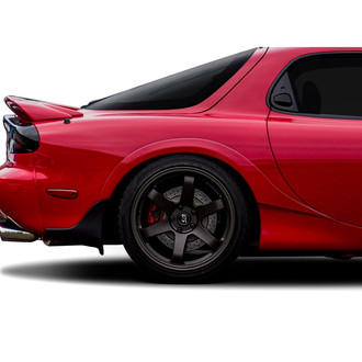 Duraflex® - Fuji Fiberglass Rear Fender Flares (Unpainted)