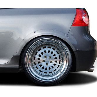 Duraflex® - ETF Tune Style 2 Pieces Fiberglass Rear Fender Flares (Unpainted)