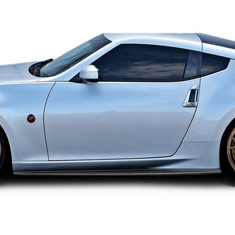 Duraflex® - Zenith Style Fiberglass Side Skirt Rocker Panels (Unpainted)