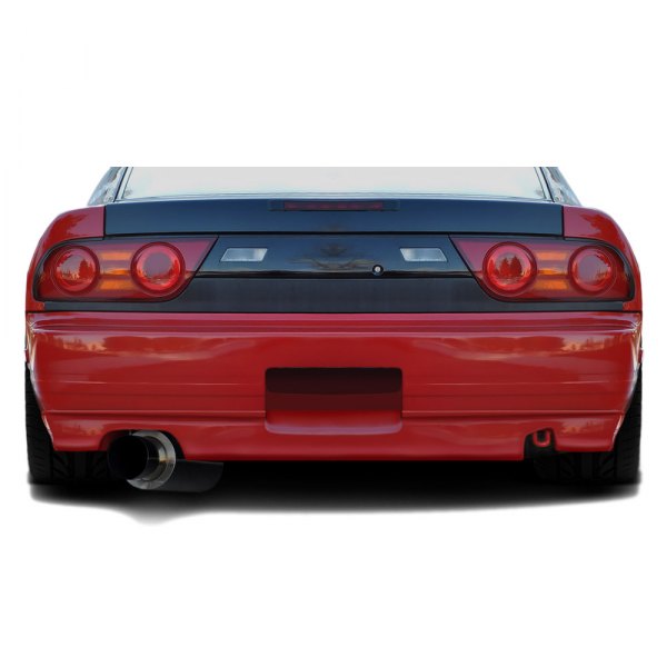 Duraflex® - Midnight Style Fiberglass Rear Diffuser (Unpainted)