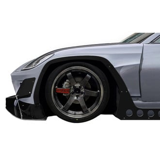 Duraflex® - Taka Style Fiberglass Front Fender Flares (Unpainted)