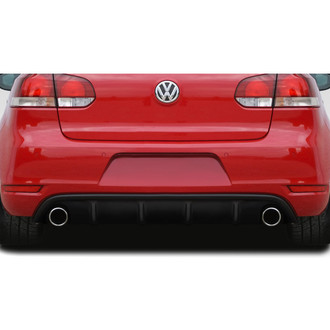Duraflex® - Krone Style Fiberglass Rear Diffuser (Unpainted)