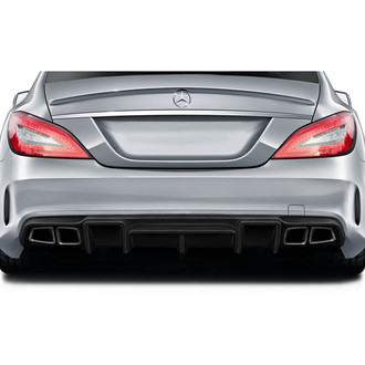 Duraflex® - Heaves Style Fiberglass Rear Diffuser (Unpainted)