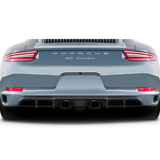 Duraflex® - Nimbi Style Fiberglass Rear Diffuser (Unpainted)