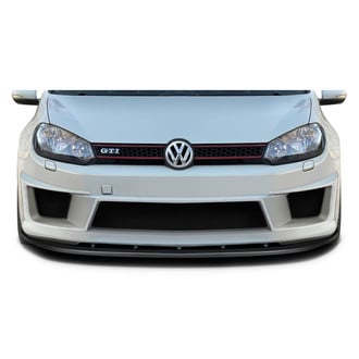 Duraflex® - R400 Look Style Fiberglass Front Bumper Lip Spoiler Air Dam (Unpainted)