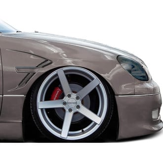 Duraflex® - Aiming Style Fiberglass Front Fenders (Unpainted)