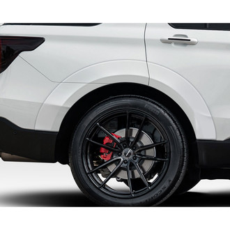 Duraflex® - Warder Fiberglass Rear Fender Flares (Unpainted)