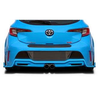 Duraflex® - Kora Style Fiberglass Rear Diffuser (Unpainted)