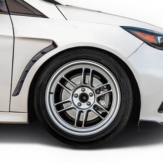 Duraflex® - Acer Style Fiberglass Front Fenders (Unpainted)