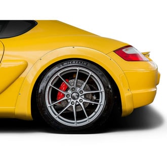 Duraflex® - Marta Style Fiberglass Rear Fender Flares (Unpainted)