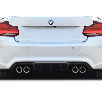 Duraflex® - Mara Style Fiberglass Rear Diffuser (Unpainted)