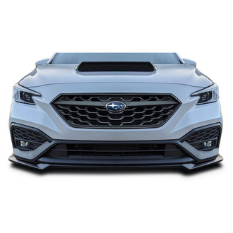 Duraflex® - STI Style Fiberglass Front Bumper Lip Spoiler Air Dam (Unpainted)