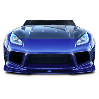 Duraflex® - GT Competition Style Fiberglass Front Bumper Cover (Unpainted)