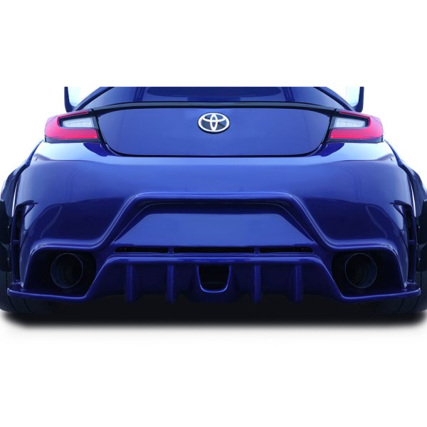 Duraflex® - GT Competition Style Fiberglass Rear Bumper Cover (Unpainted)