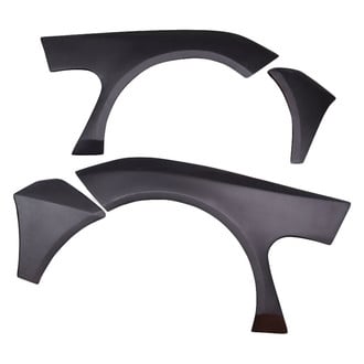 Duraflex® - GT Competition Fiberglass Front Wide Body Fender Flares (Unpainted)