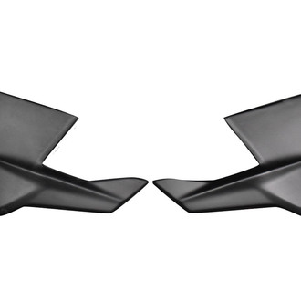 Duraflex® - Medula Style Fiberglass Rear Bumper Lip Add On Spoilers (Unpainted)