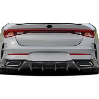 Duraflex® - Forge Style Fiberglass Rear Diffuser (Unpainted)
