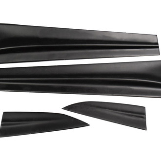 Duraflex® - Reva Style Fiberglass Rear Door Canards (Unpainted)