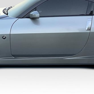 Duraflex® - Lexer Style Fiberglass Side Skirt Rocker Panels (Unpainted)
