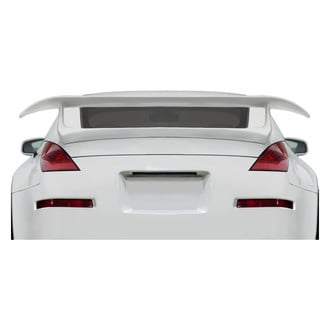 Duraflex® - XTune Style Fiberglass Rear Wing Spoiler (Unpainted)