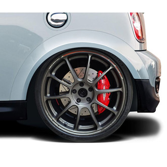 Duraflex® - Minera Style Fiberglass Rear Fender Flares (Unpainted)