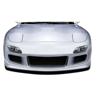 Duraflex® - Speed Shift Style Fiberglass Front and Rear Bumper Covers (Unpainted)