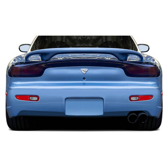 Duraflex® - Speed Shift Style Fiberglass Rear Bumper Cover (Unpainted)