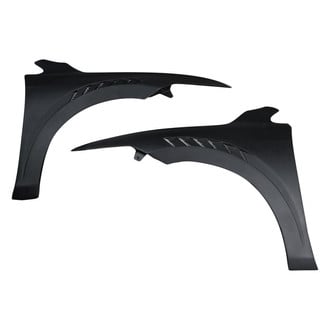 Duraflex® - Victory Style Fiberglass Front Fenders (Unpainted)