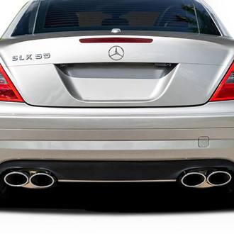 Duraflex® - AMG Style Fiberglass Rear Bumper Cover (Unpainted)
