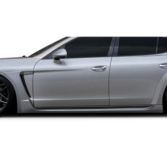 Duraflex® - Aiming Style Fiberglass Side Skirt Rocker Panels (Unpainted)
