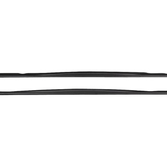 Duraflex® - Motive Style Fiberglass Side Skirt Rocker Panel Splitters (Unpainted)