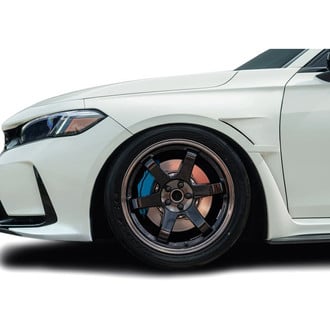 Duraflex® - Akora Style Fiberglass Front Fenders (Unpainted)